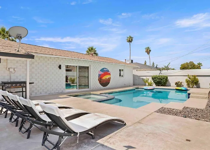 Serene Oasis Escape W/pool+spa Heart Of Scottsdale